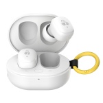 POWERTECH earphones με θήκη φόρτισης PT-1393, True Wireless, 6mm, 25/230mAh, λευκά