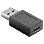 POWERTECH αντάπτορας USB 3.1 σε USB-C PTH-066, 5Gbps, μαύρο