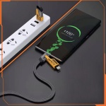 POWERTECH καλώδιο USB-C/USB σε USB-C/Lightning PTR-0164, 65W, 480Mbps, 1m, μαύρο - Image 2