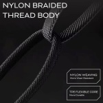 POWERTECH καλώδιο USB-C/USB σε USB-C/Lightning PTR-0164, 65W, 480Mbps, 1m, μαύρο - Image 3