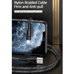 USAMS καλώδιο Lightning σε USB US-SJ391, 2A, 1m, μαύρο - Image 2