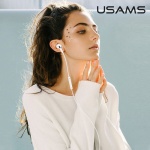 USAMS earphones με μικρόφωνο EP-41, Lightning, Φ10mm, 1.2m, λευκά - Image 5