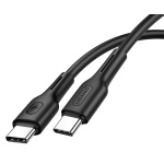 USAMS καλώδιο USB Type-C U43, 5A 100W, PD, 1.2m, μαύρο - Image 2