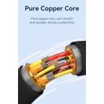 USAMS καλώδιο USB-C σε USB US-SJ688, 3A, 480Mbps, 1m, λευκό - Image 4