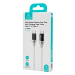 USAMS καλώδιο USB-C SJ742, 100W, 480Mbps, 1.2m, λευκό - Image 4