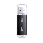 SILICON POWER USB Flash Drive Ultima U02, 32GB, USB 2.0, μαύρο