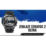 ZEBLAZE smartwatch Stratos 2 Ultra, heart rate, 1.43" AMOLED, GPS, MIL-STD-810H, μαύρο - Image 2