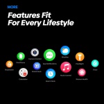 ZEBLAZE smartwatch Stratos 2 Ultra, heart rate, 1.43" AMOLED, GPS, MIL-STD-810H, μαύρο - Image 4