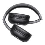 USAMS headphones YG23, ασύρματα & ενσύρματα, Φ40mm, 300mAh, μαύρα - Image 4