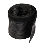 POWERTECH δεματικό καλωδίων τύπου Flex Wrap TIES-001, 1.8m, μαύρο - Image 2