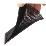 POWERTECH δεματικό καλωδίων τύπου Flex Wrap TIES-001, 1.8m, μαύρο - Image 4