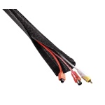 POWERTECH δεματικό καλωδίων τύπου Flex Wrap TIES-001, 1.8m, μαύρο - Image 5