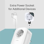 TP-LINK Passthrough Powerline Starter Kit TL-PA8010P, AV1300, Ver: 3.0 - Image 4