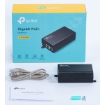 TP-LINK Gibagit PoE+ Injector TL-POE160S, 802.3af/at - Image 5