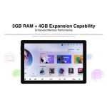 DOOGEE tablet U9, 10.1", 3/64GB, Android 13, 5060mAh, γκρι - Image 5