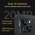 OUKITEL smartphone WP32, 6", 4/128GB, 6300mAh, IP68/IP69K, πορτοκαλί - Image 3