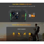 OUKITEL smartphone WP32, 6", 4/128GB, 6300mAh, IP68/IP69K, πορτοκαλί - Image 4