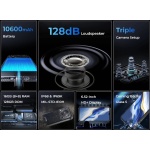 OUKITEL smartphone WP36 με ηχείο 3.5W, 6.52", 8/128GB, 10600mAh, IP68/IP69K, μαύρο - Image 5