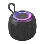 USAMS φορητό ηχείο US-YX014, 10W, Bluetooth, 1200mAh, μαύρο