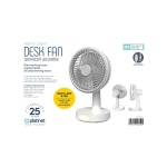 Platinet Ανεμιστηράκι USB με Φωτισμό Λευκό PRDF0536