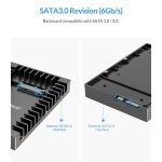 ORICO tray 3.5" για 2.5" HDD/SSD 1125SS-V1, 6Gbps, μαύρο - Image 4