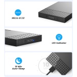 ORICO θήκη για 2.5" SATA HDD/SSD 2526U3-V1, 5Gbps, μαύρη - Image 5