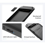 ORICO θήκη για 2.5" SATA HDD/SSD 2577C3-V1, 6Gbps, μαύρη - Image 4