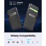 ORICO θήκη για 2.5" SATA HDD/SSD 2577C3-V1, 6Gbps, μαύρη - Image 5
