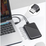 ORICO θήκη για 2.5" SATA HDD/SSD 25PW1C-C3, 5Gbps, μαύρη - Image 2