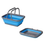 PROPLUS πτυσσόμενο καλάθι 370303, 9L, μπλε/γκρι