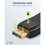 GOOBAY αντάπτορας DisplayPort σε HDMI 51719, 1920x1200p, μαύρος - Image 2