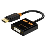 CABLETIME αντάπτορας DisplayPort σε DVI CT-02G, 1080p, μαύρος