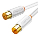 CABLETIME καλώδιο κεραίας CT-AV101, 75 Ohm, 2m, λευκό