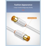 CABLETIME καλώδιο κεραίας CT-AV101, 75 Ohm, 2m, λευκό - Image 2