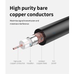 CABLETIME καλώδιο κεραίας CT-AV101, 75 Ohm, 2m, λευκό - Image 3