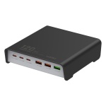 LDNIO σταθμός φόρτισης Q605, 3x USB-C & 3x USB, 120W, PD/QC, μαύρος
