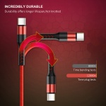 CABLETIME καλώδιο USB-C σε USB CT-PU32, 2.4A, 480Mbps, 1m, κόκκινο - Image 4