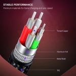 CABLETIME καλώδιο USB-C σε USB CT-PU32, 2.4A, 480Mbps, 1m, κόκκινο - Image 5