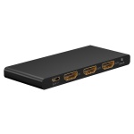 GOOBAY HDMI splitter 58481, 1-in σε 2-out, 4K/60Hz, μαύρο