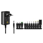 GOOBAY επιτοίχιος φορτιστής 65592, 3V-12V, 3.6W, 12 tips - Image 2