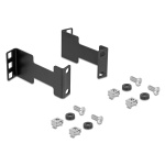 DELOCK αντάπτορας επέκτασης βάθους για rack 67272, έως 10cm, 1U, μαύρο
