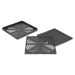 DELOCK σχάρα για 120mm ανεμιστήρα 67313 με φίλτρο σκόνης, πλαστική, μαύρη - Image 2