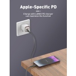 LDNIO καλώδιο Lightning σε USB-C LC672I, 30W PD, 2m, μπλε - Image 2