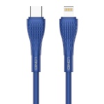 LDNIO καλώδιο Lightning σε USB-C LC672I, 30W PD, 2m, μπλε
