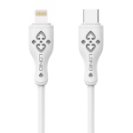 LDNIO καλώδιο Lightning σε USB-C LC812I, 30W PD, 2m, λευκό
