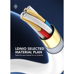 LDNIO καλώδιο Lightning σε USB-C LC812I, 30W PD, 2m, λευκό - Image 3