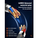 LDNIO καλώδιο USB-C σε USB-C LC441C, 65W PD, 1m, γκρι - Image 3