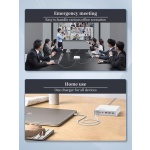 LDNIO σταθμός φόρτισης Q605, 3x USB-C & 3x USB, 120W, PD/QC, λευκός - Image 5