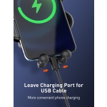 LDNIO βάση smartphone αυτοκινήτου MG03 για αεραγωγούς, μαύρη - Image 4