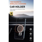 LDNIO ασύρματος φορτιστής & βάση αυτοκινήτου MA20, 15W, μαύρο - Image 3